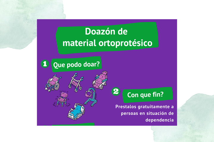 Campaña de DOAZÓN DE MATERIAL ORTOPROTÉSICO