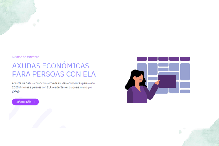 Xustificación: Axuda destinada a persoas con ELA