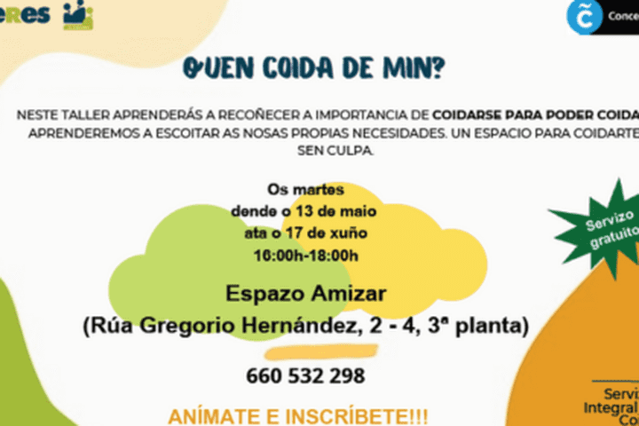 Quen coida de min? Xornadas para persoas coidadoras