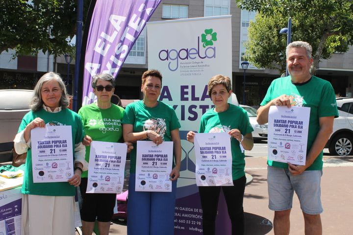 Gran xornada solidaria polo Día Mundial da ELA en Culleredo