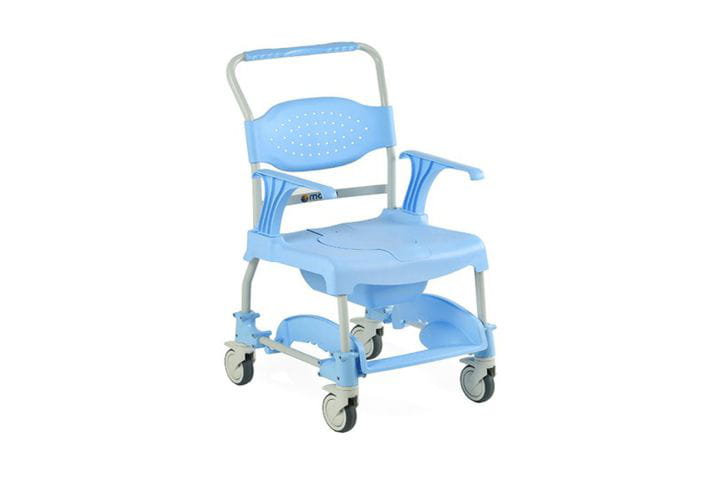Cadeira de ducha con rodas