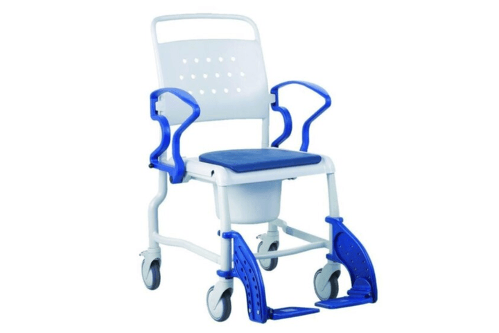 Cadeira ducha con rodas