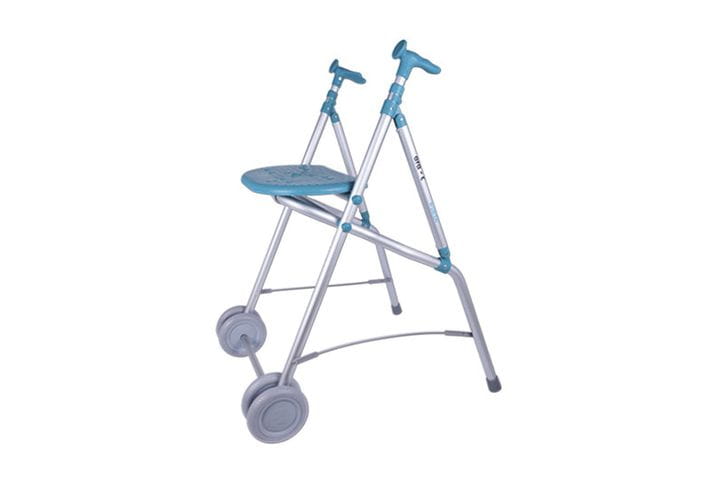 Andador 2 rodas con asento